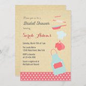 Outils de cuisine Invitation de douche nuptiale (Devant / Derrière)