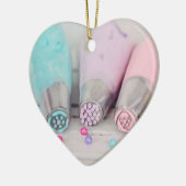 Outils de décoration de gâteaux de couleur pastel  (Gauche)