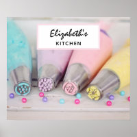Outils de décoration de gâteaux de couleur pastel