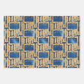 Outils de fête des pères et feuilles de papier d'e (Devant 2)