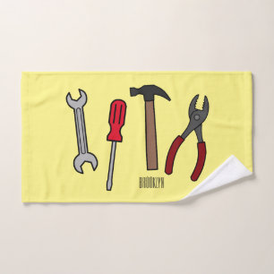 Outils de menuiserie illustration de dessin animé 