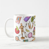 Outils de peinture Impression Mug (Gauche)