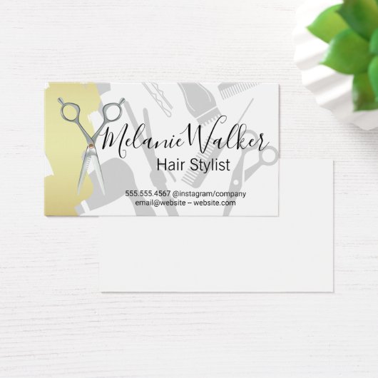 Outils de salon de cheveux (Bureau)