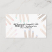 Outils de technicien de clou | Cartes de fidélité (Dos)