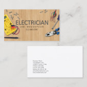 Outils électriques Carte de visite (Devant / Derrière)