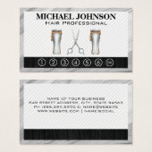 Outils en barrette | Carte Punch (Devant & derrière)