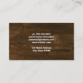 Outils Handyman | Cartes en bois (Dos)