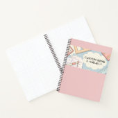 Outils mathématiques rose mignon Carnet spiral gra (Intérieur)