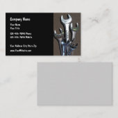 Outils mécaniques simples Cartes de visite thémati (Devant / Derrière)