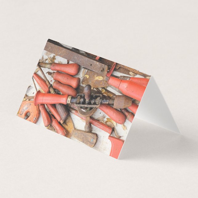 Outils Outil Russe antique Red Man (Front)