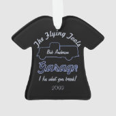 Outils volants garage ornement de Noël (dos)