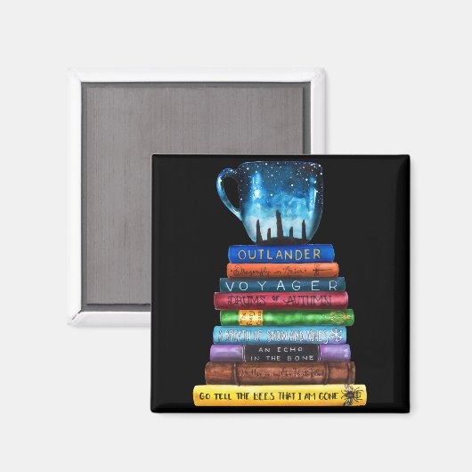 Outlander Lover Essential T Shirt  Magneet (Voorkant / Achterkant)