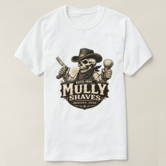 Outlaw Barber T-Shirt (Design voorkant)