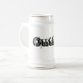 Outlaw Beer Stein Bierpul (Voorkant links)