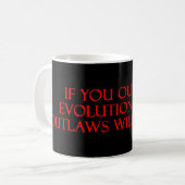 Outlaw Evolution Koffiemok (Voorkant links)