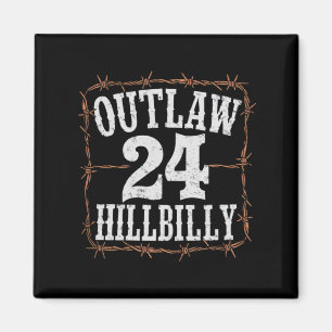 Outlaw Hillbilly 2024 Westerse Trump Vance 2024 Magneet