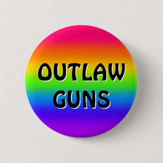 OUTLAW PISTOLEN (verander de woorden) Ronde Button 5,7 Cm