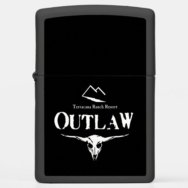 Outlaw Zippo (Voorkant)