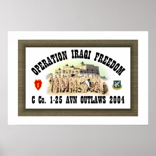 OUTLAWS 1-25 AVN POSTER (Voorkant)