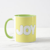 Outline Art coloré - Joie - mots mugs (Gauche)