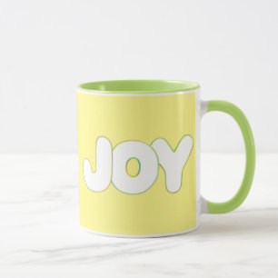 Outline Art coloré - Joie - mots mugs
