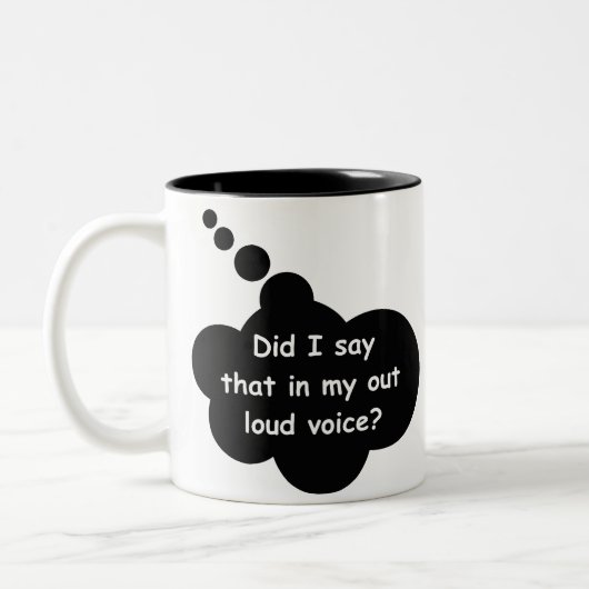 OutLoudVoice Tweekleurige Koffiemok (Links)