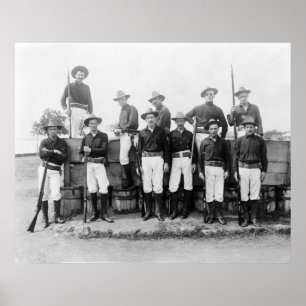 Outpost Guards, Cavite, Filipijnen: 1899 Poster