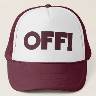 OUTRE DE !  Casquette (rouge foncé)