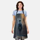 Outside the House Schort (Gedragen)