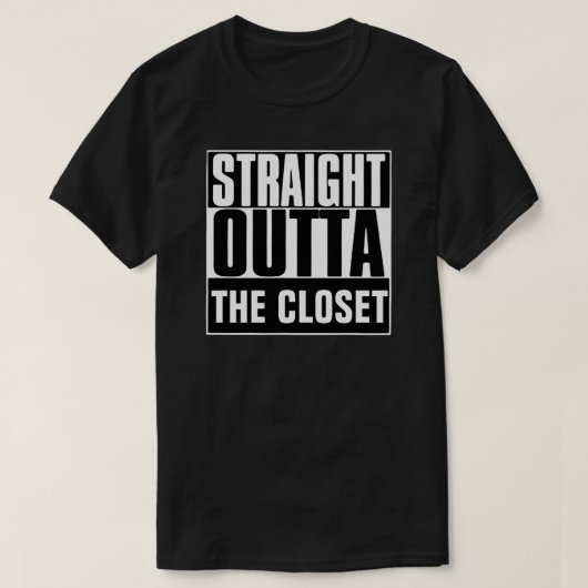 OUTTA DROIT LE T-SHIRT DE CABINET (Design devant)