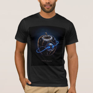 OUTTA SPACE — Blue Apple : T-Shirt Piercing Planet