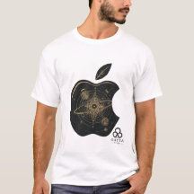 OUTTA SPACE – Kosmische Appel – Gouden Geometrie