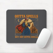 Outta Spells But Not Outta Shells Wizard Fantasy M Muismat (Met muis)