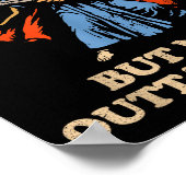 Outta Spells But Not Outta Shells Wizard Fantasy M Poster (Hoek)