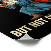 Outta Spells But Not Shells Wizard Meme  Poster (Hoek)