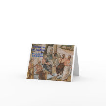 Outtake-versie: Plato's Academy Holiday Kaart