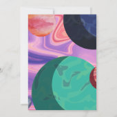 Outthis World 1 Invitation Anniversaire Carte (Dos)