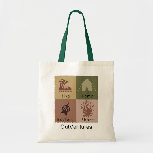 OutVentures-Canvas tas (Voorkant)