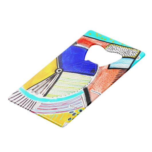 Ouverture Abstraite de la bouteille de la carte de (Dos Angle)