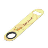 Ouverture de bouteille à vitesse machine à boule (Devant angulaire)