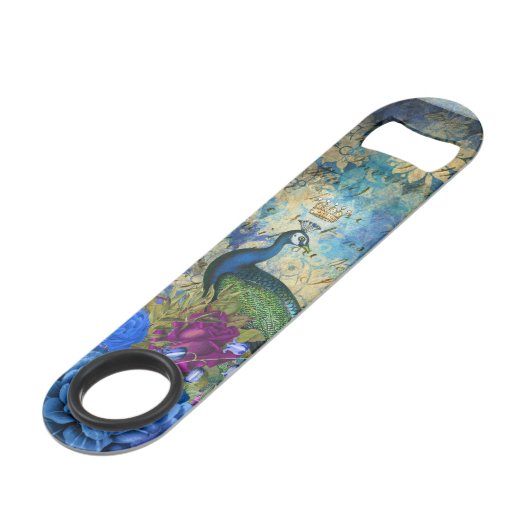 Ouverture de bouteille à vitesse Turquoise Peacock (Devant angulaire)