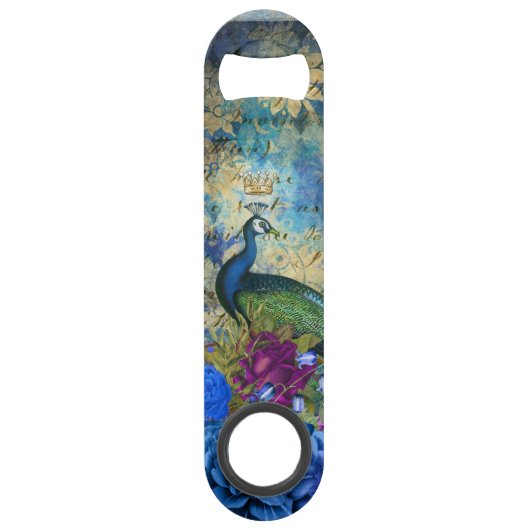 Ouverture de bouteille à vitesse Turquoise Peacock (Devant)