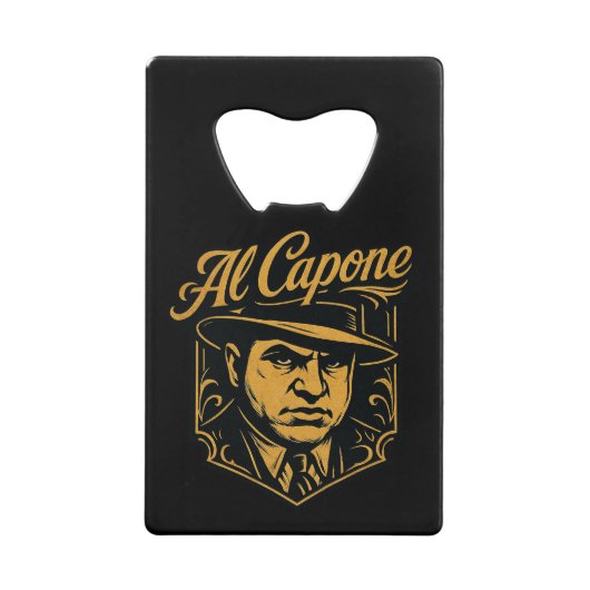 Ouverture de bouteille Al Capone (Devant)