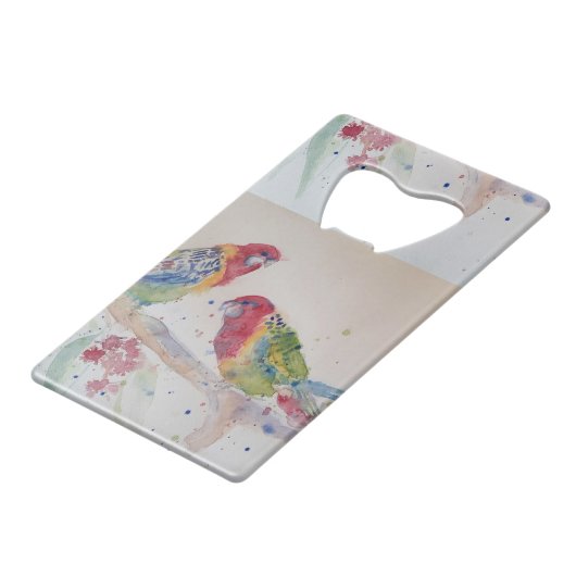 Ouverture de bouteille d'aquarelle rouge Rosella P (Devant Angle)