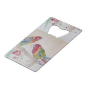 Ouverture de bouteille d'aquarelle rouge Rosella P (Dos Angle)