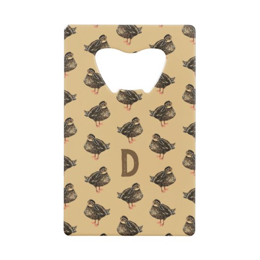 Ouverture de bouteille de canard (Devant)