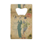 Ouverture de bouteille de carte de crédit français (Dos)