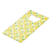 Ouverture de bouteille de citron jaune (Dos Angle)