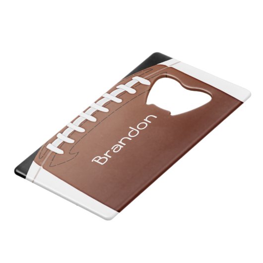 Ouverture de bouteille de conception de football (Devant Angle)