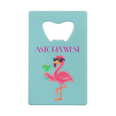 Ouverture de bouteille de Flamant rose rose Astori (Dos)